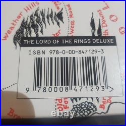 Lord of the Rings Deluxe Illustrated JRR Tolkien NEW IN BOX Leather Edition