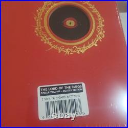 Lord of the Rings Deluxe Illustrated JRR Tolkien NEW IN BOX Leather Edition