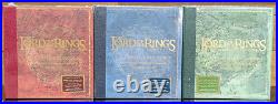 Lord of the Rings Fellowship Two Towers Return King Soundtrack 3 Box Set Tolkien