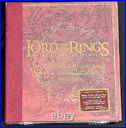 Lord of the Rings Fellowship Two Towers Return King Soundtrack 3 Box Set Tolkien