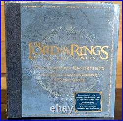 Lord of the Rings Fellowship Two Towers Return King Soundtrack 3 Box Set Tolkien