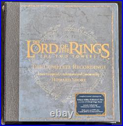 Lord of the Rings Fellowship Two Towers Return King Soundtrack 3 Box Set Tolkien