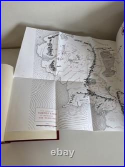 Lord of the Rings HMCO Book, J. R. R. Tolkien Collector's Edition 1993 with Map