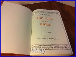 Lord of the Rings Hardcover Book Collector's Edition in Slipcase with Map HMCO