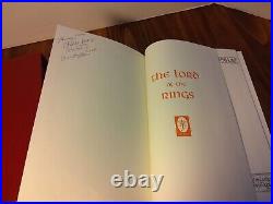 Lord of the Rings Hardcover Book Collector's Edition in Slipcase with Map HMCO