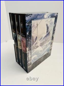 Lord of the Rings Hardcover Box Set Tolkien 2002 SIGNED by Illustrator Alan Lee