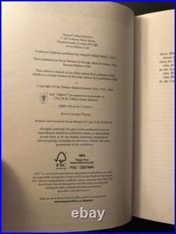 Lord of the Rings & Hobbit Tolkien Limited Clothbound 2013 Collectors Edition