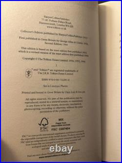 Lord of the Rings & Hobbit Tolkien Limited Clothbound 2013 Collectors Edition