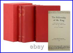 Lord of the Rings J. R. R. TOLKIEN First Edition Set 1st Printings 1954 1955
