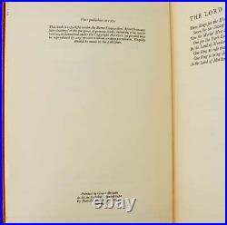 Lord of the Rings J. R. R. TOLKIEN First Edition Set 1st Printings 1954 1955