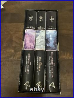 Lord of the Rings J. R. R. Tolkien 2002 Hardcover Set 1st Edition Houghton Mifflin