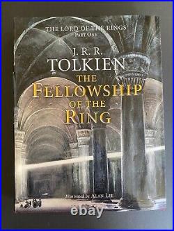 Lord of the Rings J. R. R. Tolkien 3V set 2002 Illustrated Alan Lee 1st ed thus