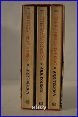 Lord of the Rings J. R. R. Tolkien Ballantine Books 3 Vol. Slipcase 1966 Trilogy