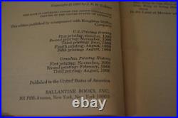 Lord of the Rings J. R. R. Tolkien Ballantine Books 3 Vol. Slipcase 1966 Trilogy
