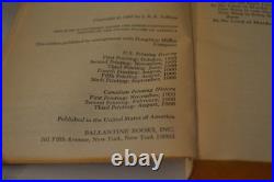 Lord of the Rings J. R. R. Tolkien Ballantine Books 3 Vol. Slipcase 1966 Trilogy