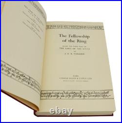Lord of the Rings J. R. R. Tolkien First British Edition 15/12/11 1st