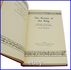 Lord of the Rings J. R. R. Tolkien First British Edition 15/12/11 1st