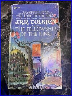 Lord of the Rings JRR Tolkien 1965 Ballantine Books Box Set Authorized Edition