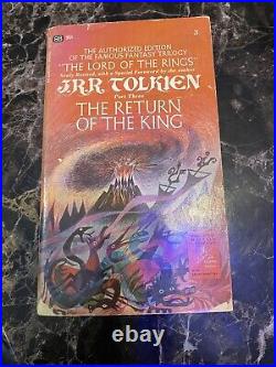 Lord of the Rings JRR Tolkien 1965 Ballantine Books Box Set Authorized Edition