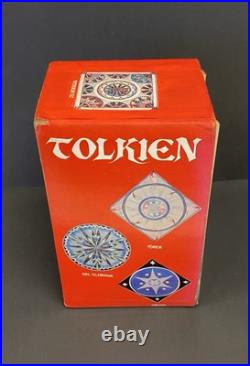 Lord of the Rings JRR Tolkien 1965 Ballantine Books Red Box Set Lot 1973 Print