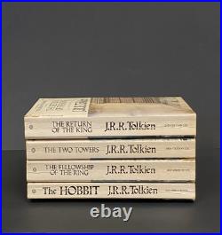 Lord of the Rings JRR Tolkien 1965 Ballantine Books Red Box Set Lot 1973 Print