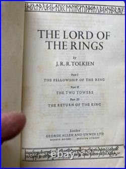 Lord of the Rings JRR Tolkien 1975 15th Edition Paperback Exc Condition