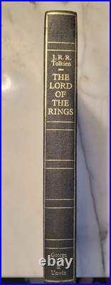 Lord of the Rings JRR Tolkien 2nd Impression 1972 India Paper Ed. UK Very Good
