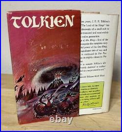 Lord of the Rings JRR Tolkien Authorized Ed Ballantine Books Box Set VNTG LOTR