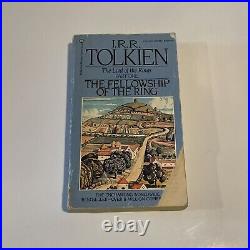 Lord of the Rings JRR Tolkien Box Set 1986 Ballantine 4 Paperback Books RARE VTG