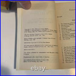 Lord of the Rings JRR Tolkien Box Set 1986 Ballantine 4 Paperback Books RARE VTG