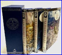 Lord of the Rings JRR Tolkien First US Alan Lee Illustrated Edition 3-Vol HC Set