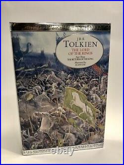 Lord of the Rings JRR Tolkien First US Alan Lee Illustrated Edition 3-Vol HC Set