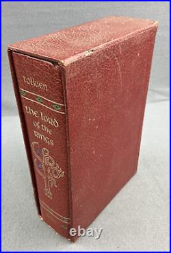 Lord of the Rings, JRR Tolkien Leather, Collector's HMCO Edition, First Printing