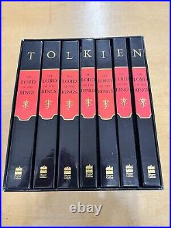 Lord of the Rings Millenium Edition 7 Book Collection Complete With Slip Cover