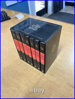 Lord of the Rings Millenium Edition 7 Book Collection Complete With Slip Cover