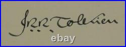 Lord of the Rings SIGNED by J. R. R. TOLKIEN First Edition 1st Printing 1954