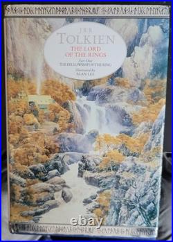 Lord of the Rings The Fellowship of the Ring Ilustrated Alan Lee Hardcover 1992
