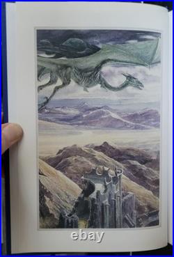 Lord of the Rings The Fellowship of the Ring Ilustrated Alan Lee Hardcover 1992
