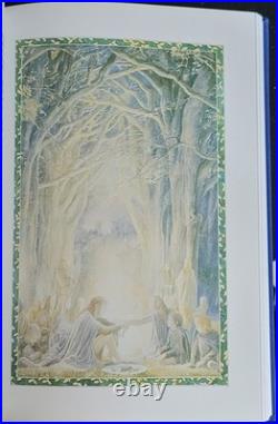 Lord of the Rings The Fellowship of the Ring Ilustrated Alan Lee Hardcover 1992
