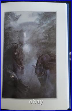 Lord of the Rings The Fellowship of the Ring Ilustrated Alan Lee Hardcover 1992