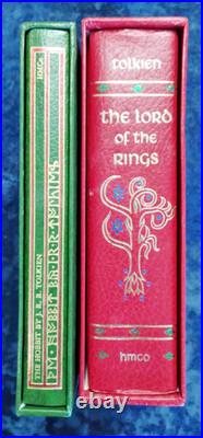 Lord of the Rings & The Hobbit, J. R. R. Tolkien Collector's Edition 1994 withMap