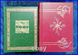 Lord of the Rings & The Hobbit, J. R. R. Tolkien Collector's Edition 1994 withMap