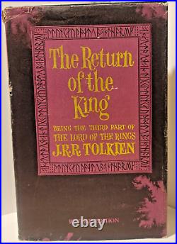 Lord of the Rings Tolkien 2nd Ed/2nd Printing Box Set/Maps SHIPS FREE