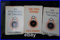 Lord of the Rings Tolkien First 1st Edition Set (12,9,9)