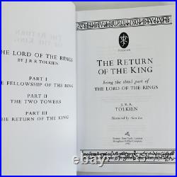 Lord of the Rings Tolkien First US Alan Lee Illustrated Edition 3-Vol Hardcovers