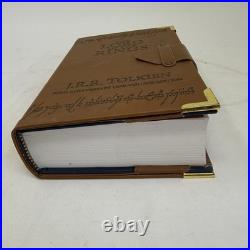 Lord of the Rings Tolkien Handbound Leather 50th Anniversary One-Volume Tooled Lord of the Rings Tolkien Handbound Leather 50th Anniversary One-Volume Tooled
