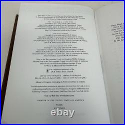 Lord of the Rings Tolkien Handbound Leather 50th Anniversary One-Volume Tooled