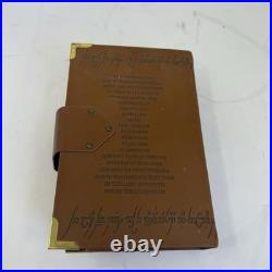 Lord of the Rings Tolkien Handbound Leather 50th Anniversary One-Volume Tooled