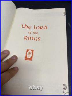 Lord of the Rings Tolkien Houghton Mifflin Mint Map Slipcase Collectors Edition