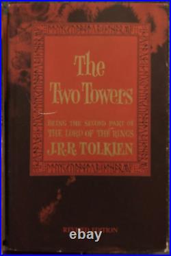 Lord of the Rings, Tolkien, Houghton Mifflin Revised 2nd edition revised withmap